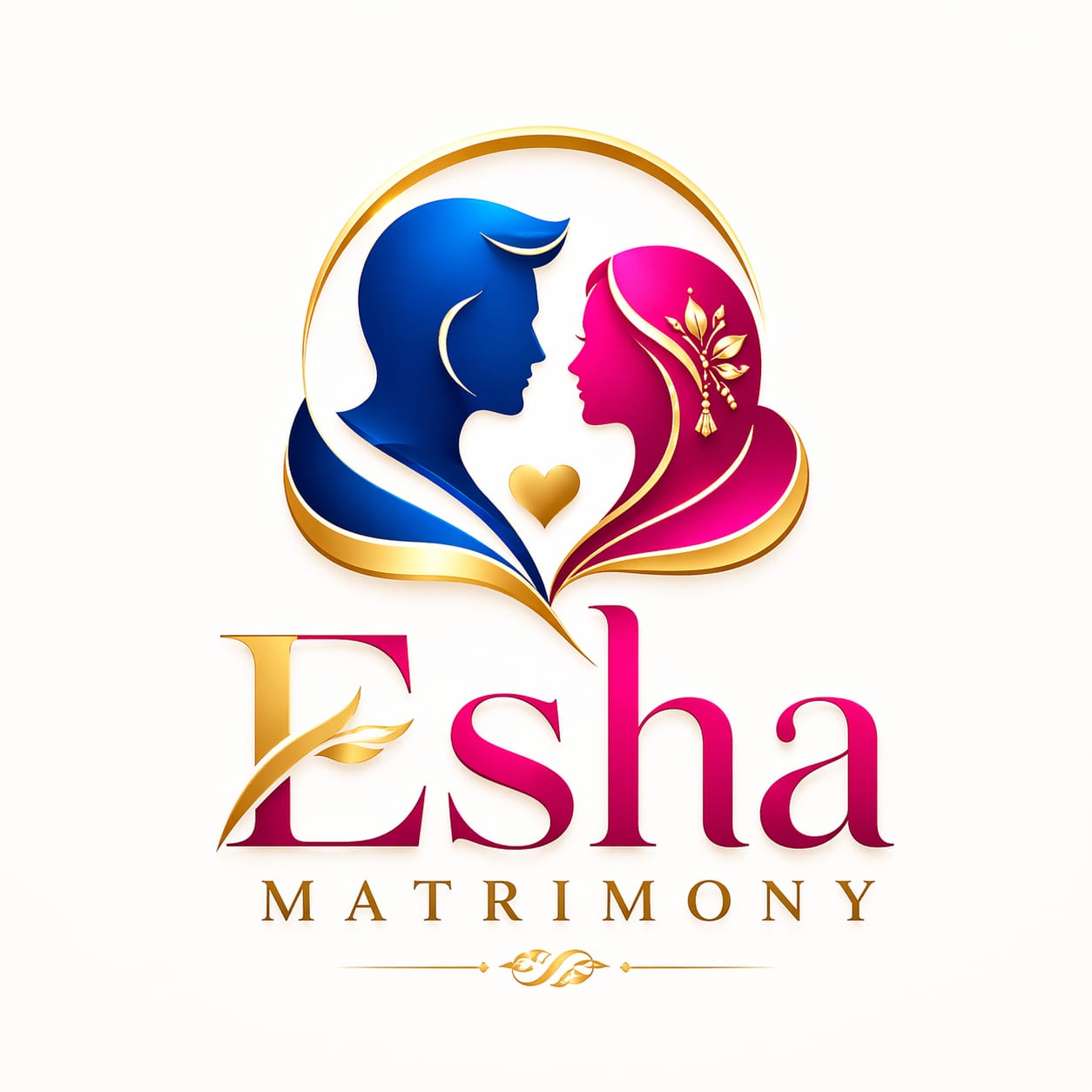 Esha Matrimony Logo